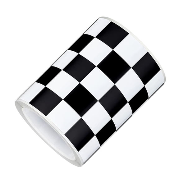 TABLZONE Versatile Checkered Bulletin Board Border Stickers for Office Kitchen Bathroom