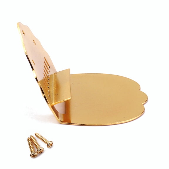 TABLZONE Triangle Guitar Bridge Tailpiece Replacement Part for Mandolin - 1 Piece Instrument Accessory