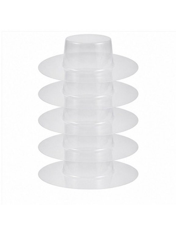 Clear Plastic Hat Shaper Stand for Cowboy Hats Shape Retention 5Pcs