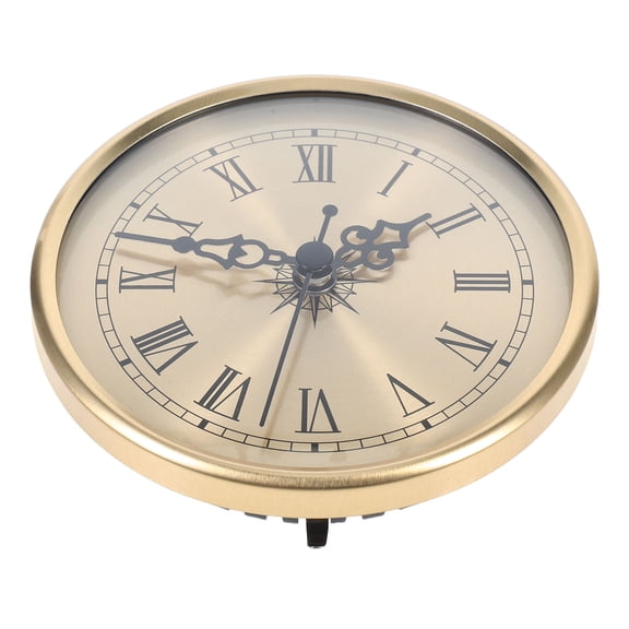 TABLZONE DIY Quartz Clock Kit with Silent Operation and Classic Roman Numerals