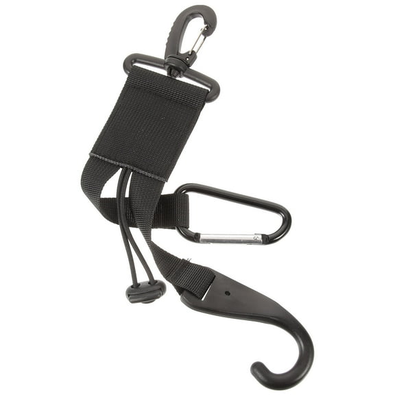 TABLZONE Multi-Functional Baseball Equipment Hanger with Glove Clip, Bat Hook, and Storage Organizer for Sports Gear