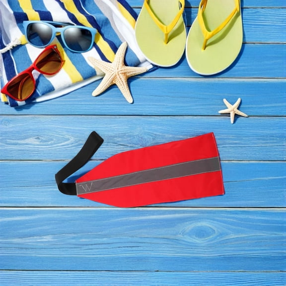 TABLZONE 2-Pack Reflective Safety Flags for Kayaks with Attachment, Perfect for Outdoor Water Safety and Visibility