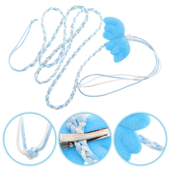 TABLZONE Small Animal Leash for Chinchilla Sky Traction Rope Set Pet Safety Adjustable