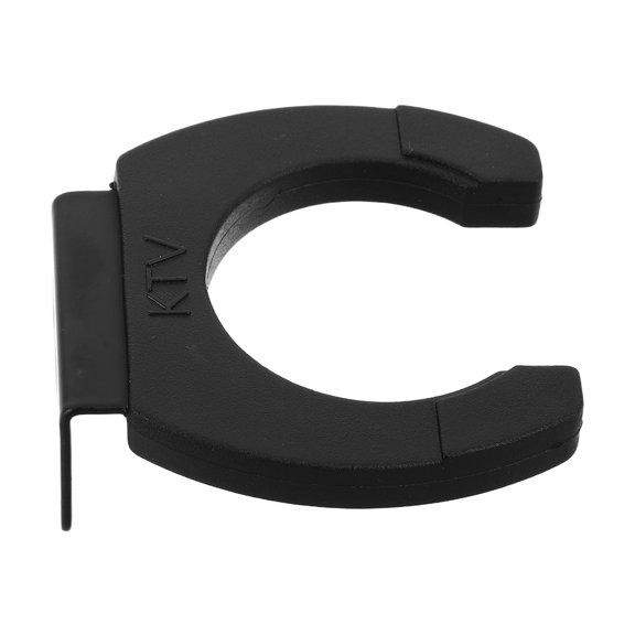 TABLZONE Compact Metal Microphone Holder Rack in Black for Space Saving and Easy Setup