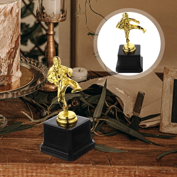 TABLZONE Award Trophy Cup with Realistic Martial Move Design for Ceremony and Party Decor