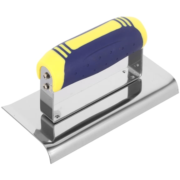 TABLZONE Concrete Edger Tool with Ergonomic Grip for Masonry and Bricklaying Smooth Finishing