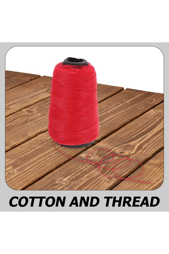Construction Nylon String in Red Wear Resistant Twisted String for Masonry and Outdoor Tasks