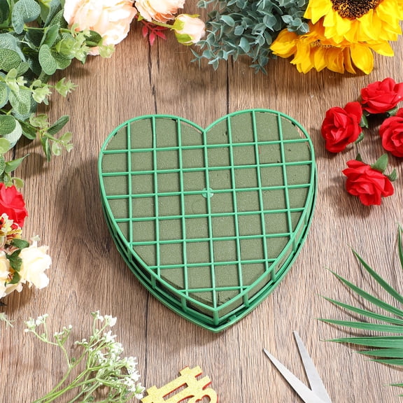 TABLZONE DIY Water Absorb Flower Mud Bowl with Suction Cup for Wedding Floral Arrangements
