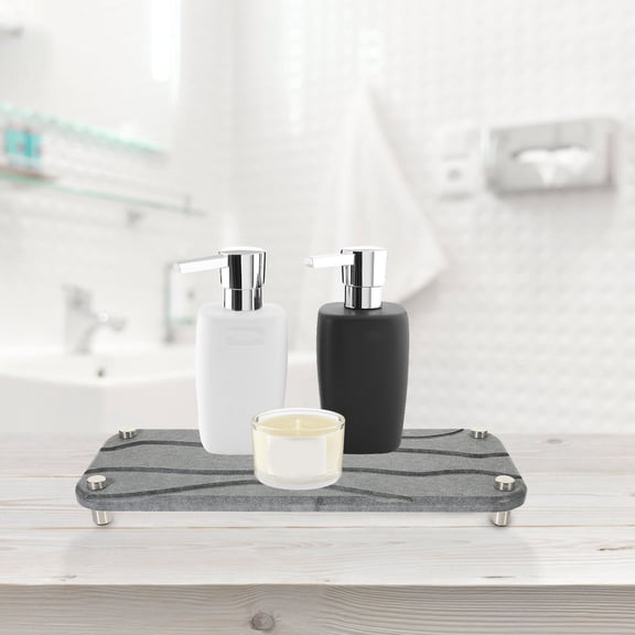 TABLZONE Dark Grey Instant Dry Sink Organizer Rack for Cups, Mugs, Small Plants and Kitchen Accessories