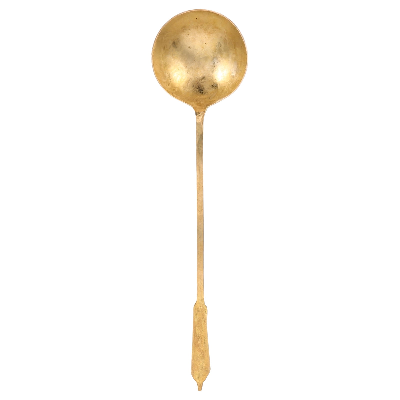 TABLZONE Copper Spoon for Home Use with Extended Handle Ergonomic Grip ...