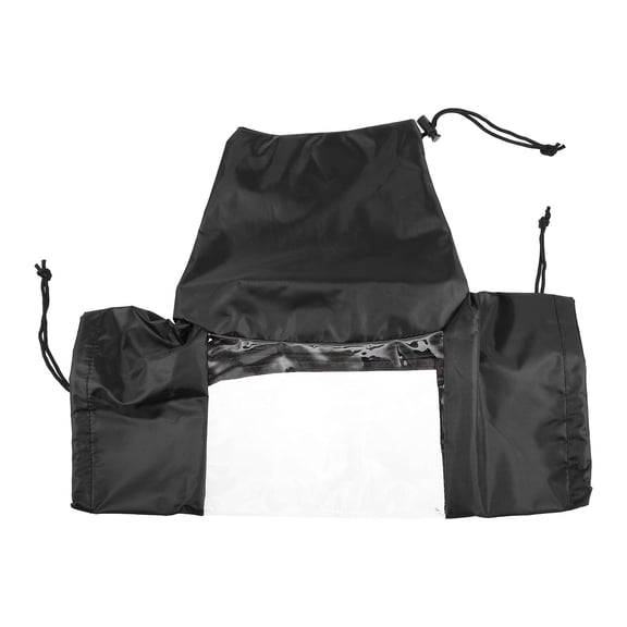 TABLZONE Digital Camera Rain Cover Waterproof Sleeve with Two Hand Openings and Clear PVC Window