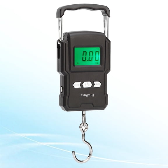 TABLZONE Hanging Scale with LCD Display Multiple Unit Conversion Compact ABS and Steel Construction
