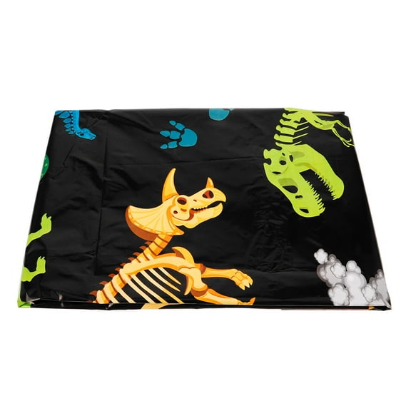 TABLZONE Dinosaur Kids Plastic Tablecloth for Birthday Parties, Outdoor Events, and Party Decoration