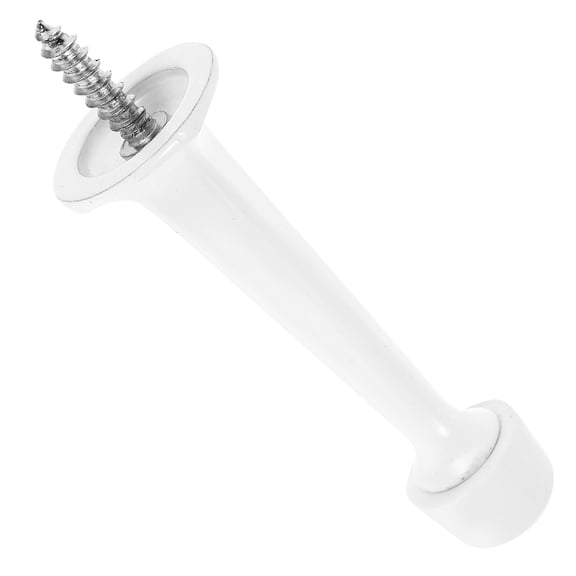 TABLZONE Door Protector from Slamming White Rubber 1Pack for Homeowners