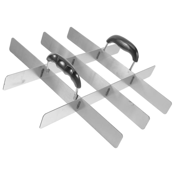 TABLZONE Stainless Steel Cake Divider with Handle for Precise Dessert Portioning, Easy Cleaning, and Kitchen Tool