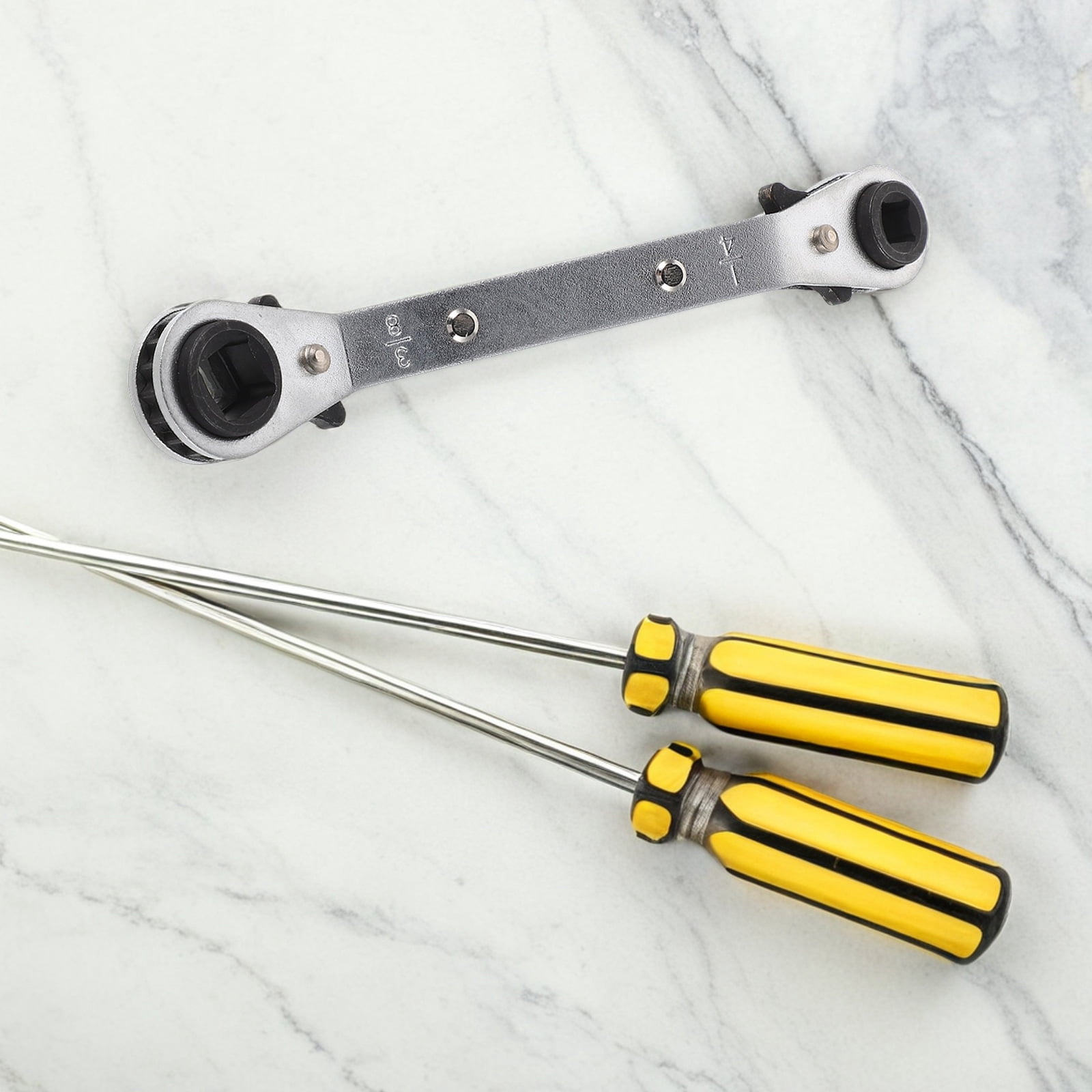 TABLZONE repairing tool Ratchet Wrench Carbon Steel Grey 1Pack ...