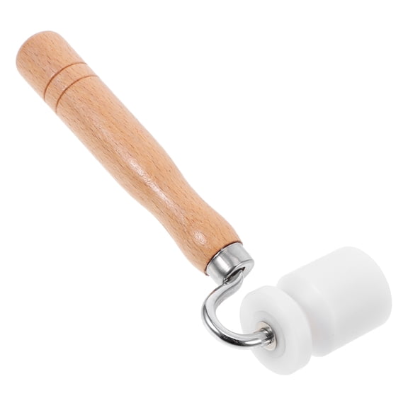 TABLZONE Drywall Paint Roller with Heavy Duty Bearing and Comfortable Beech Wood Handle for Home Use