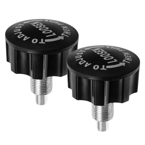 TABLZONE 2pcs Pull Pin Spring Knob Replacement for Gym Equipment and Weight Benches, ABS Material