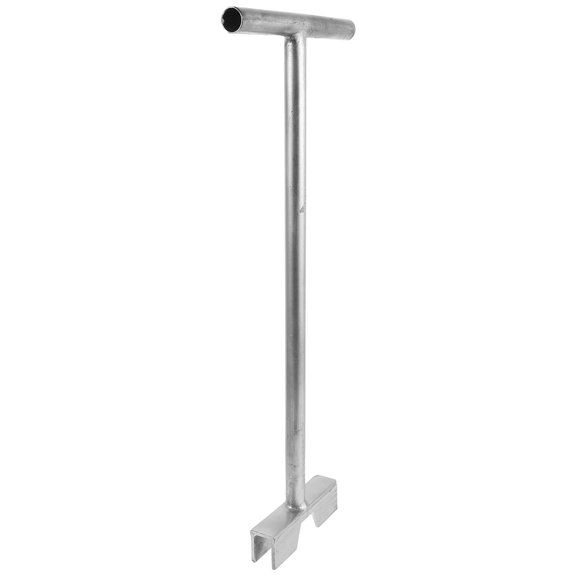 TABLZONE Durable Forged Steel Water Meter Shut Off Tool with Non Slip Teeth for Emergency Valve Control