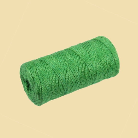 TABLZONE Durable Green Hemp Rope for DIY Crafts Decorating and Gardening Projects