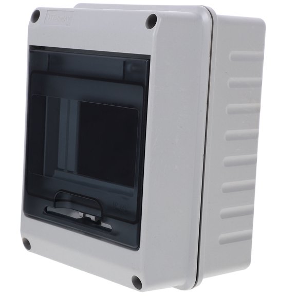 TABLZONE Durable Grey Electrical Distribution Box Plastic Circuit Breaker Protection with Window