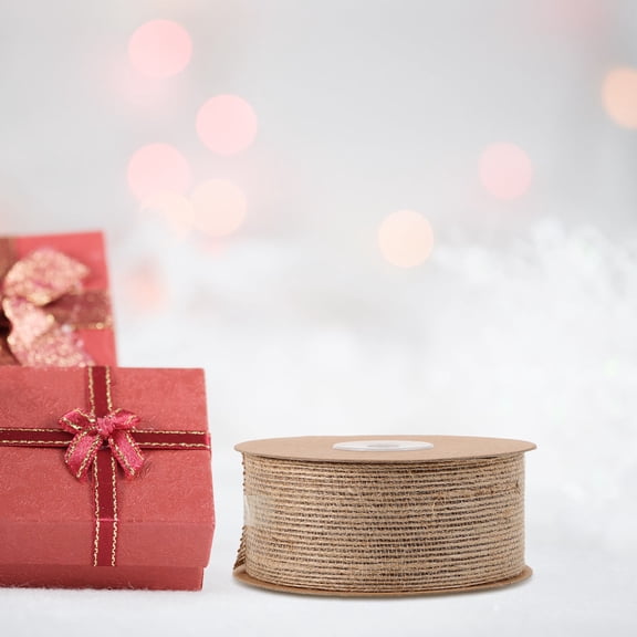 TABLZONE Jute Twine for Crafting, Wrapping, and Rustic Home Decor - Beige Hemp Ribbon for Projects