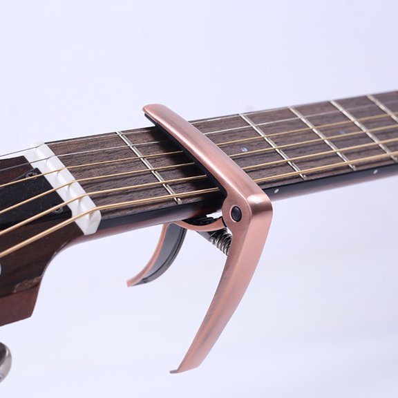 TABLZONE Durable Pink Guitar Capo for Acoustic Classical and Electric Guitars Easy Transposition