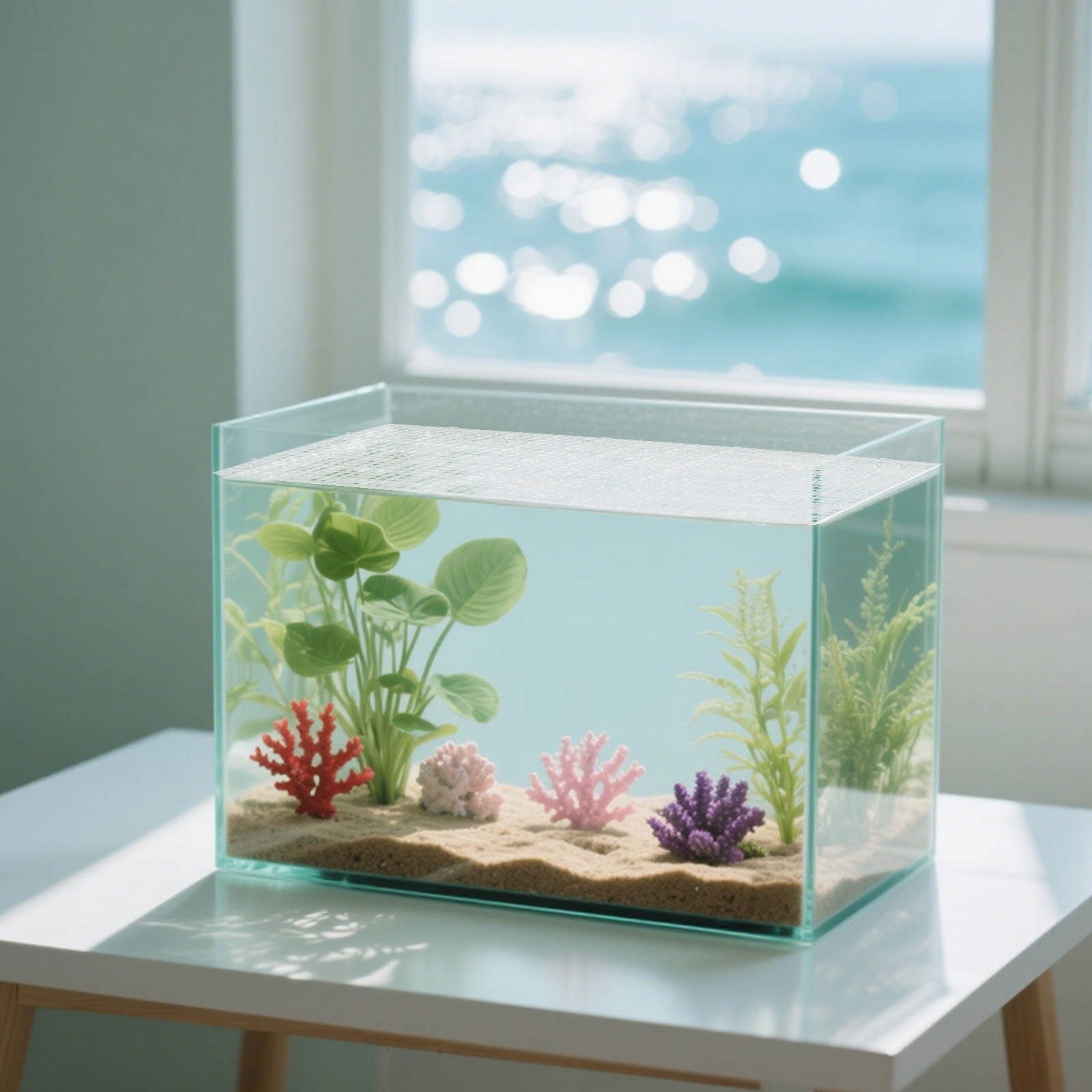 TABLZONE Fish Tank Partition Board Adjustable Size Enhanced Water ...