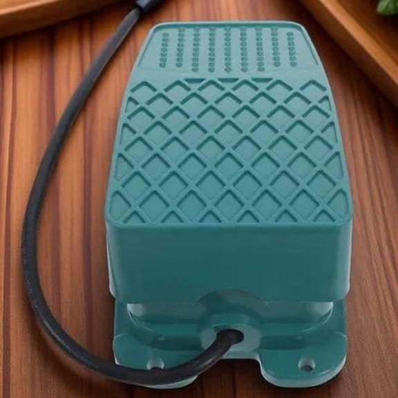 TABLZONE Green Plastic Self-Locking Foot Pedal Reliable for Industrial