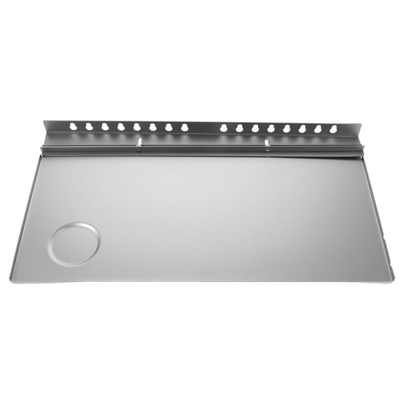 TABLZONE Grey Easel Tray for Painters Artist with Paint Storage, Outdoor Painting Accessory, 1 Piece