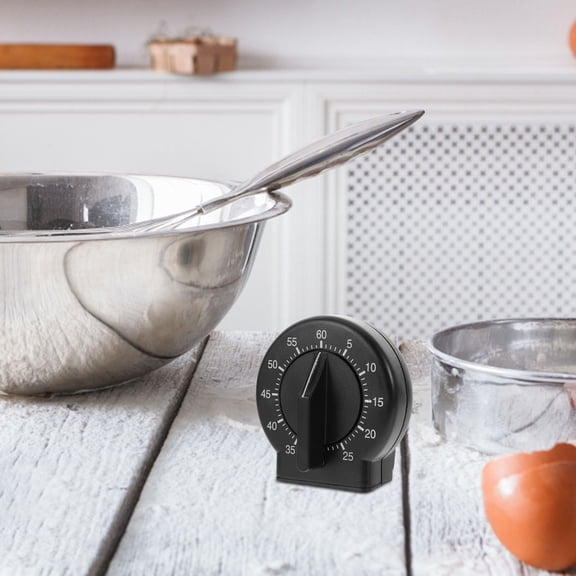 TABLZONE Easy Operation Mechanical Timer for Kitchen Baking Cooking Lightweight Plastic