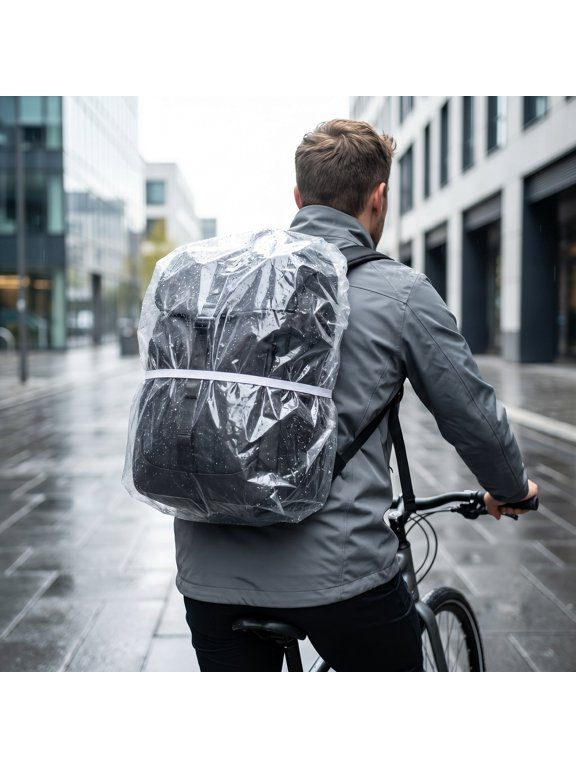 Durable Transparent Backpack Protector for Outdoor Adventures