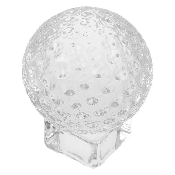 Transparent Sphere Holder for Golf Lovers Stylish Home Office Decor Compact Modern Display for Tournaments and Memorabilia