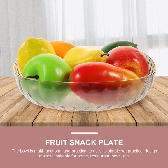 TABLZONE Elegant Multi Functional Grey Salad Bowl for Fruits Snacks and Desserts