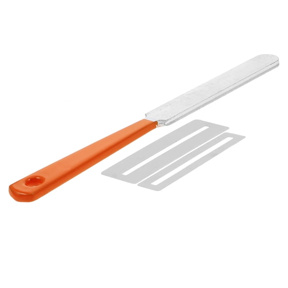 TABLZONE Ergonomic Guitar Fret Tools Kit for Leveling Crowning and Polishing in Plated Silver Finish