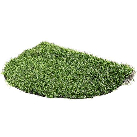 TABLZONE Synthetic Green Grass Mat for Table Decoration and Picnic Use