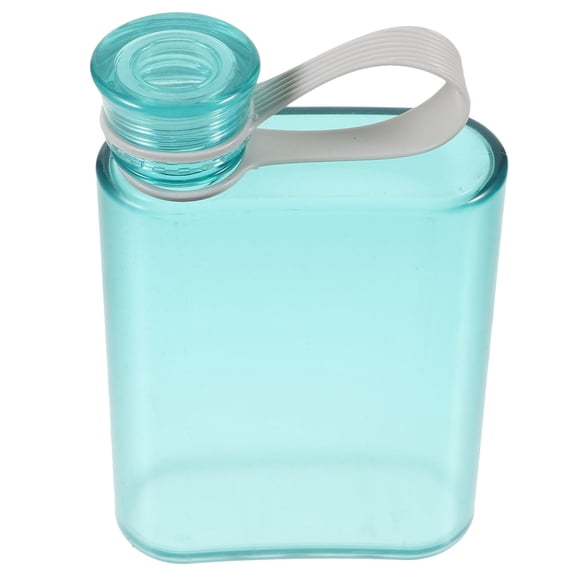 TABLZONE Flat Design Water Bottle 1 Piece PP Material Hydration Kettle for Back to School Use