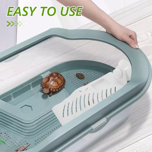 TABLZONE Floating Turtle Platform for Aquarium Enhancing Habitat and Activity Space