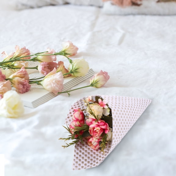 TABLZONE Multipurpose Packaging Paper for Floral Arrangements and Wrapping, Multi-Color Sheets