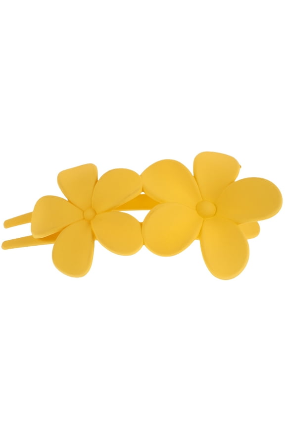 Retro Korean Style Flower Hair Clip Grip for Women, 1 Piece Floral Hair Accessories, Stylish and
