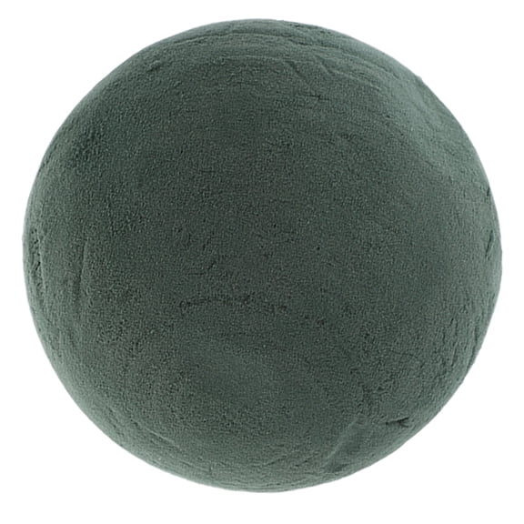 TABLZONE Foam Bricks for DIY Crafts Round Shape Dark Green High Absorption 1Pack
