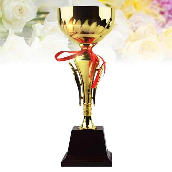 TABLZONE 1Pc Basketball Trophy Gold Metal Award for Sports Match and School Tournament Ceremony