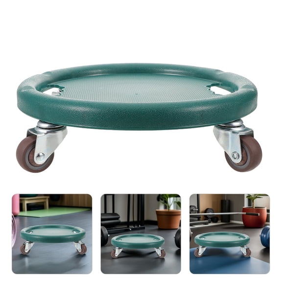 TABLZONE Portable Four-Wheel for Core Strength Training, Quiet Exercise Equipment for Home and Gym Workouts