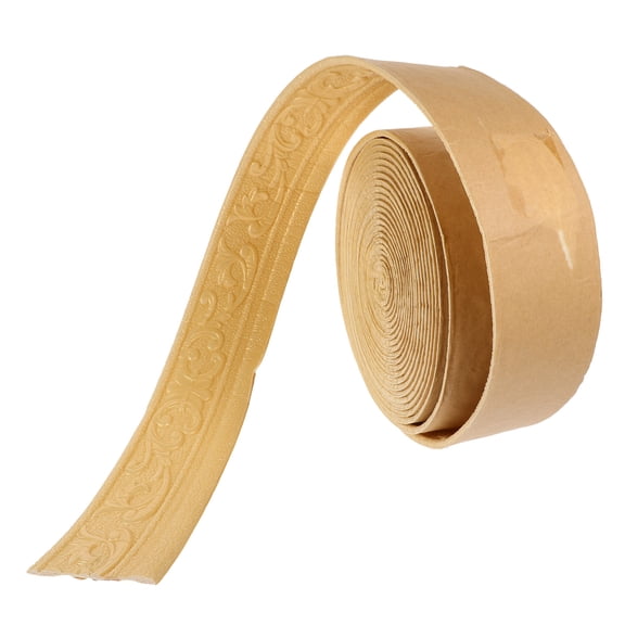 TABLZONE Golden 3D Carved Foam Corner Trim Self Adhesive for Wall and Ceiling Borders