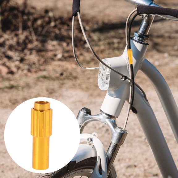 TABLZONE Golden Aluminum Bicycle Stem Screw Fine Adjustment Tool for Brake and Gear Compatibility