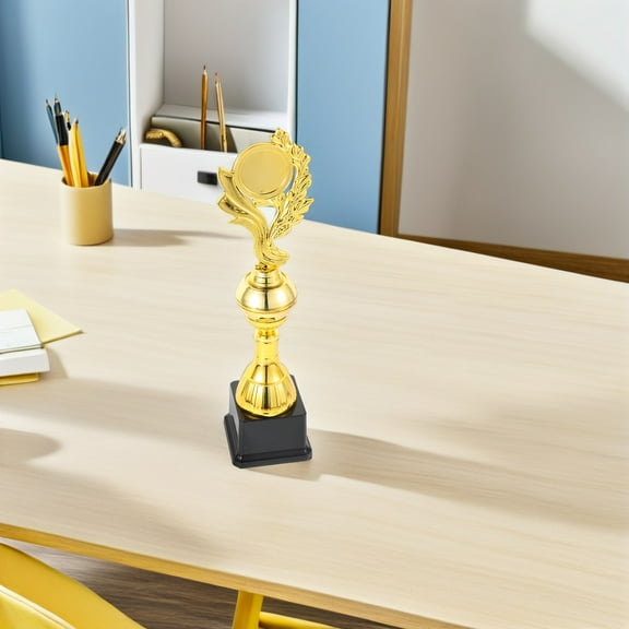 TABLZONE Versatile Golden Plastic Trophy Award for Soccer and Sports Event Recognition