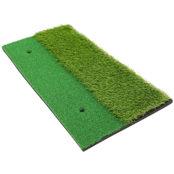 TABLZONE Golf Practice Mat Portable Design with Closely Mowed Grass Feel for Driving and Iron Shots Green