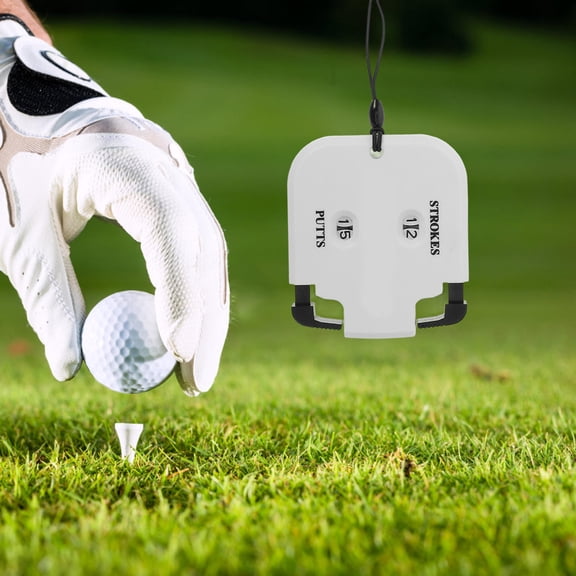 TABLZONE Golf Score Indicator Counting Tool Plastic for Practice and Golfing 1Pack