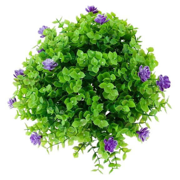 TABLZONE Green Artificial Plant Topiary Ball with Realistic Eucalyptus Leaves for Indoor Wall Door Decoration