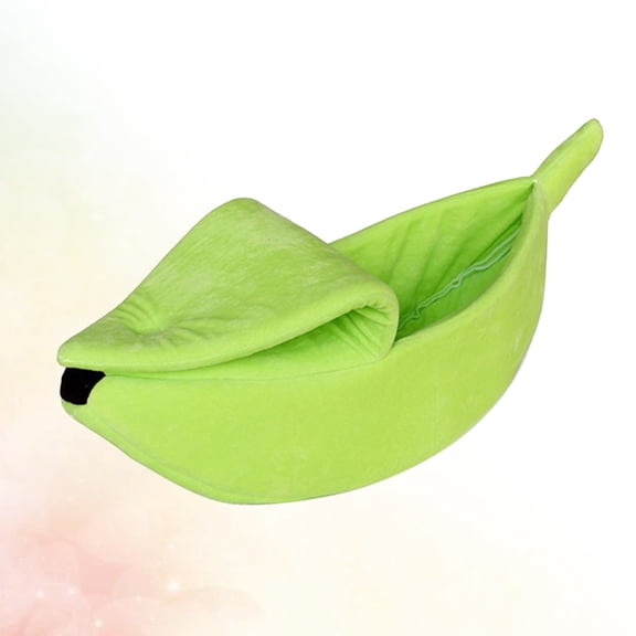 TABLZONE Banana Bed for Cats Sleep Pad Warm Cloth 1Pack for Dog